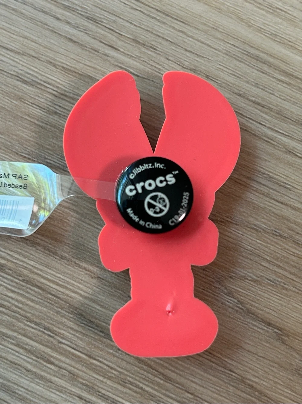 Crocs Charm BEADED LOBSTER Brand New Lobster Crocs Festive Charm-Summer-Beach